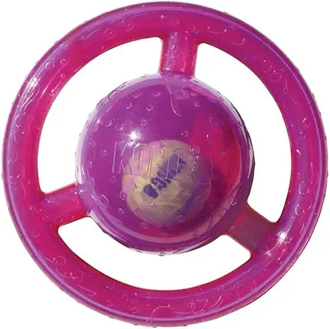 KONG Jumbler Disc Dog Toy, Medium/Large - Assorted Styles