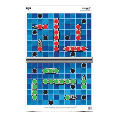 BIRCHWOOD CASEY Eze-Scorer BC-37046 Battle at Sea Target, 5 Number of Targets, Paper