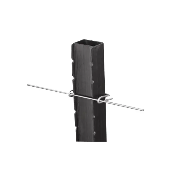 Dare 1699 Clip, Wire, Galvanized, For 2 x 2 in Poly or Wood Battens- 100 Count