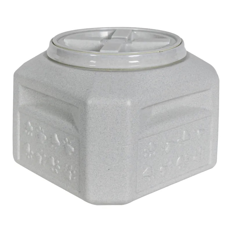 Petmate Vittles Vault Pawprint Outback Food Storage Container 15 Gallon - Granite Stone