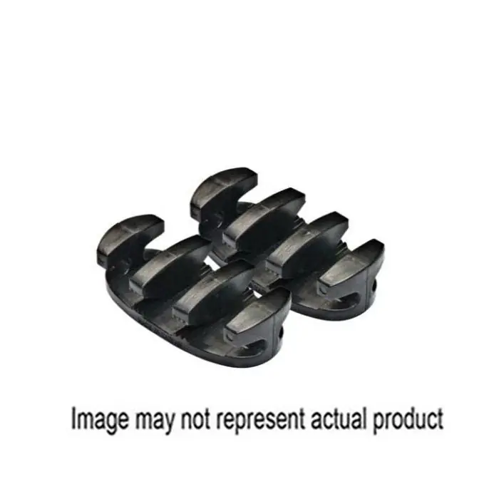 SeaSense 50062370 Zigzag Cleat, Nylon, Black, For 3/8 in Dia Rope