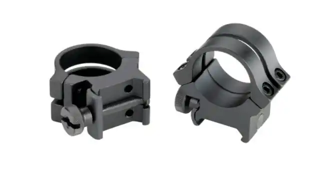 WEAVER 49046 Scope Ring, Medium, Quad-Lock, Aluminum, Matte