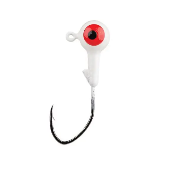 Strike King MR. CRAPPIE SLAB SLASHER MRCJH18S-199 Jig Head, Jig, Refrigerator White Bait