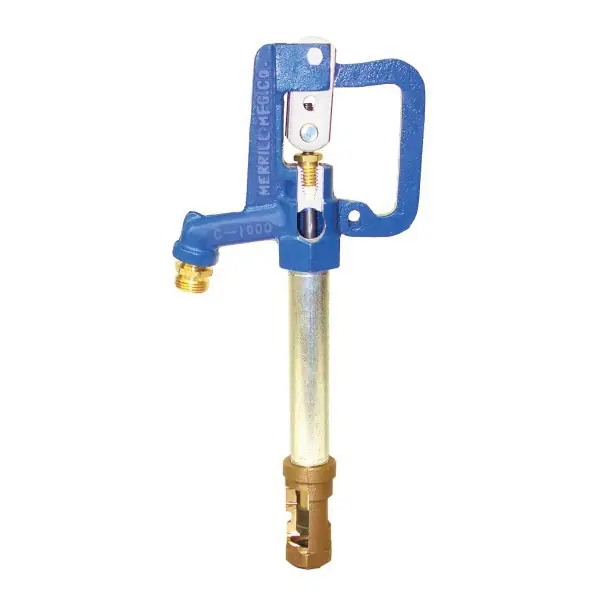 WellPro C-1000 Series WCNL104 High-Capacity Yard Hydrant, 4 ft 33 in OAL, 1 in Inlet