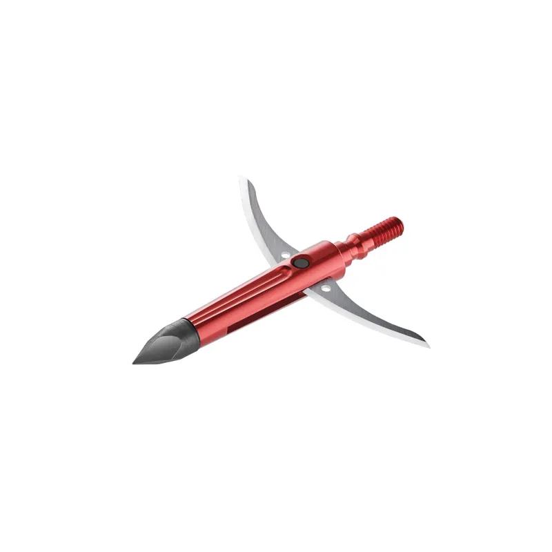 BLOODSPORT Night Fury 10818 Broadhead, Aluminum/Stainless Steel