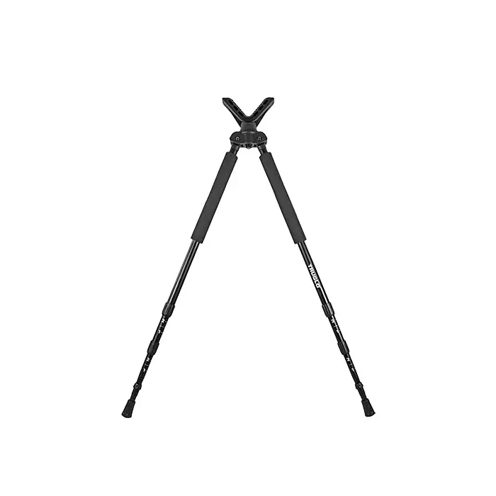 TRUGLO SOLID SHOT TG8920XB Shooting Rest, Aluminum, Black, 21 to 40 in H Adjustable
