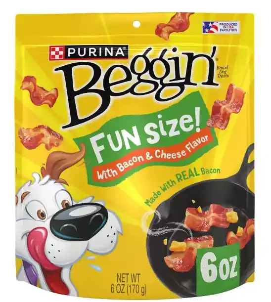 Purina Beggin‘ Little Bacon and Cheese Dog Treats - 6 oz