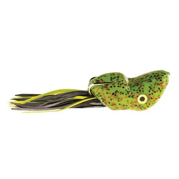SCUM FROG SFP-227 Popper Bait, 2-Hook, Watermelon Red Bait