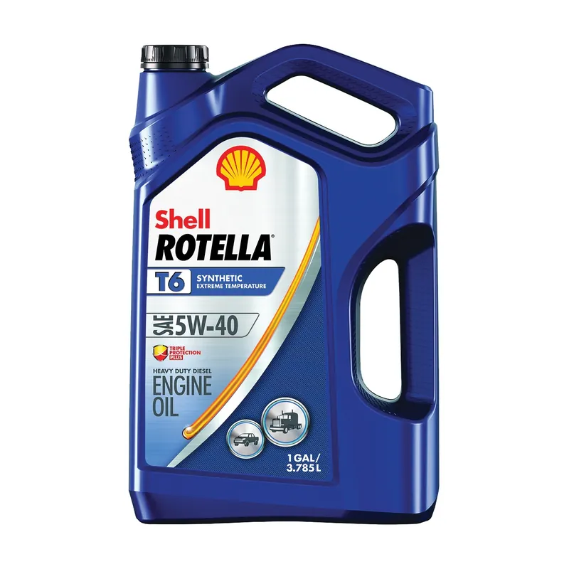 Shell Rotella T6 Series 550045347 Diesel Oil, 5W-40, 1 gal Jug