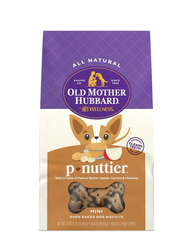 Old Mother Hubbard Mini P-Nuttier Dog Treats, 20 oz