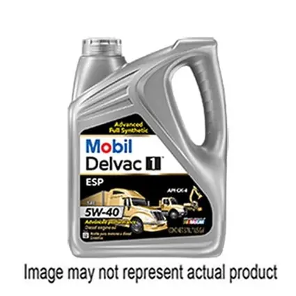 Mobil 1 Delvac 1 112825 Motor Oil, 5W-40, 1 qt Bottle