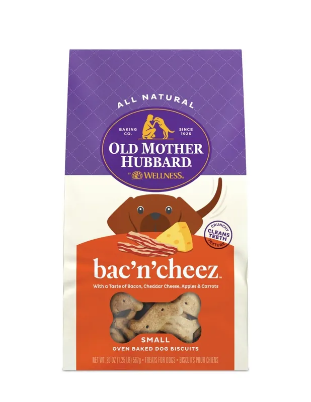 Old Mother Hubbard Bac‘N‘Cheez Small Dog Treats, 20 oz