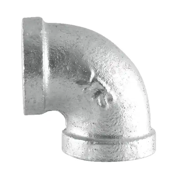 STZ 311 E90 114 Galvanized Pipe Elbow, 1-1/4 in, 90 deg Angle, Malleable Iron, 300 psi Pressure