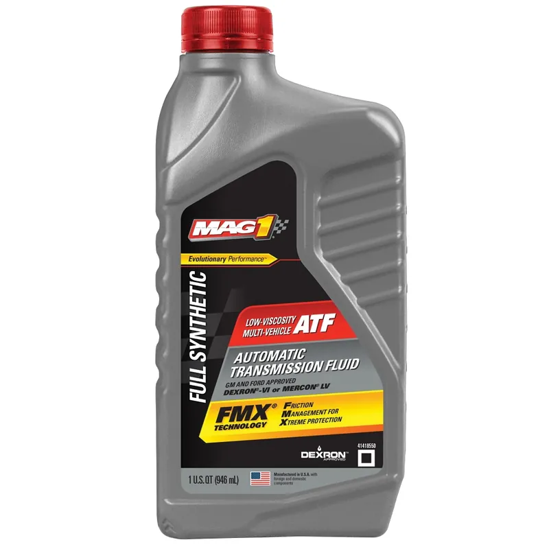 MAG 1 MAG64092 Low Viscosity Full Synthetic Transmission Fluid, 1 qt Container