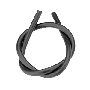 PINE RIDGE ARCHERY 2522 Peep Sight Tubing, Silicone, Black
