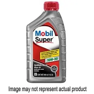 Mobil 1 Super 120431 Motor Oil, 10W-30, 1 qt Bottle