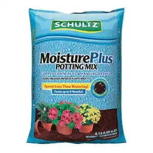 Schultz Moisture Plus 50150522 Potting Mix, 1 cu-ft Bag