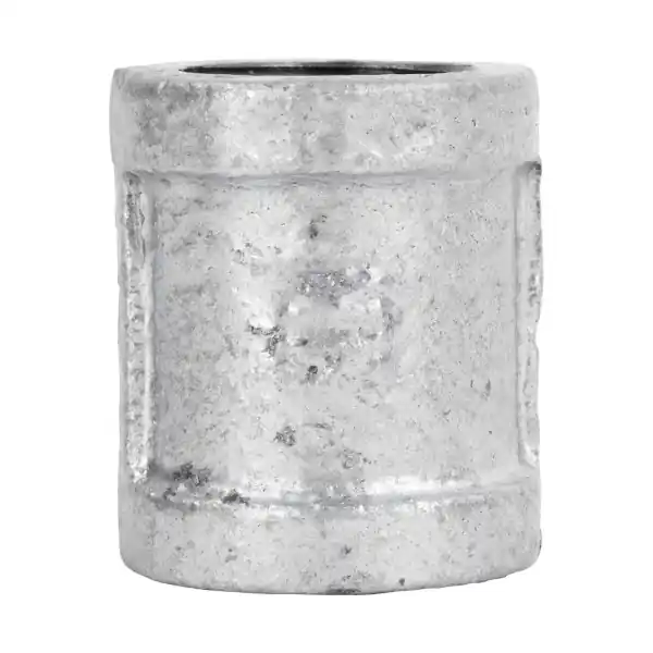 STZ 313 CO 12 Galvanized Pipe Coupling, 1/2 in, Malleable Iron, 300 psi Pressure