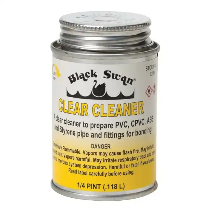 Black Swan 08230 Pipe Cleaner, Clear, 1/4 pt