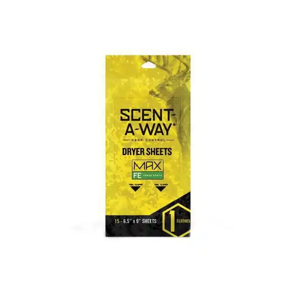 SCENT-A-WAY 07708 Dryer Sheets, Fresh Earth, 6 Pack