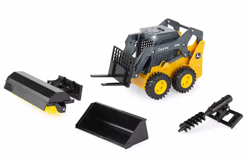 ERTL 1 16 Big Farm John Deere 318G Skid Steer Toy Set