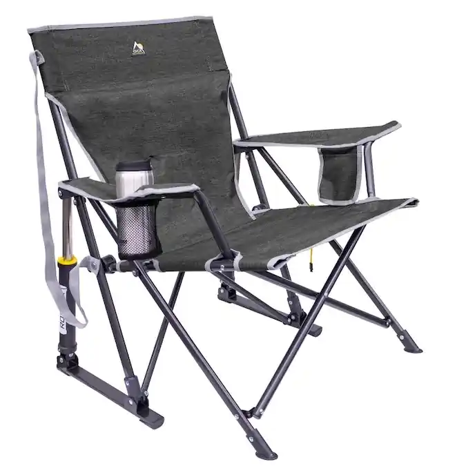 GCI Outdoor Kickback Rocker Chair - Heathered Pewter