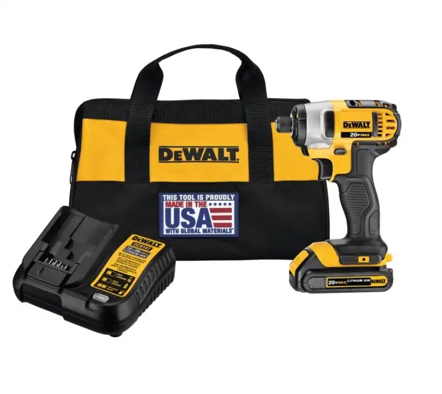 DeWalt DCF885C1 20V MAX 1/4" Impact Driver Kit