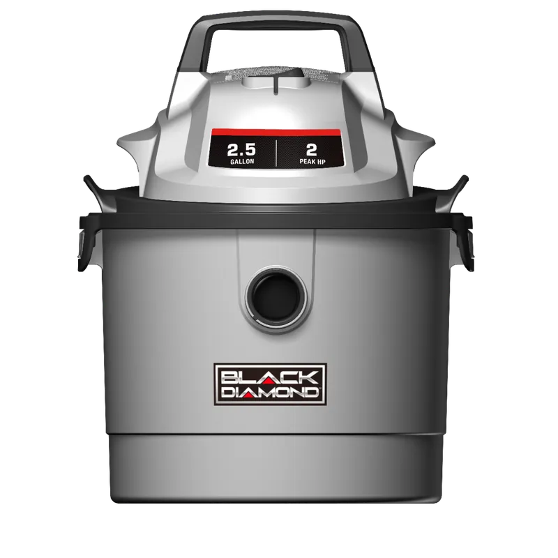 Black Diamond 2.5 Gallon Wet /Dry Shop Vacuum