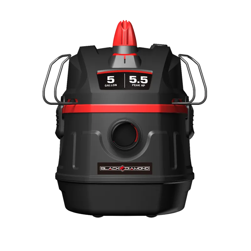 Black Diamond Professional Series 5 Gallon Wet /Dry Shop Vacuum