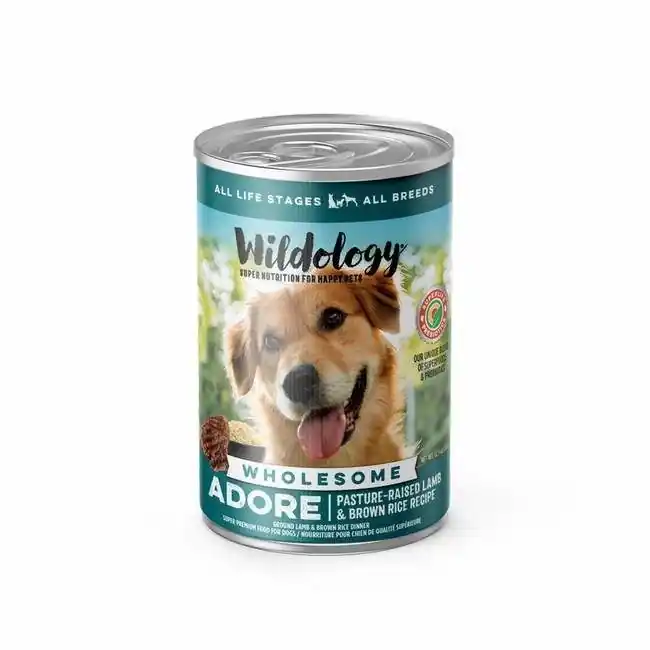 Wildology Adore - Lamb & Brown Rice Canned Dog Food - 12.5 oz