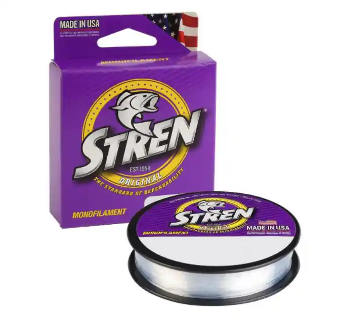 Stern Original Monofilament Fishing Line Clear/Blue 10LB. 100YD.