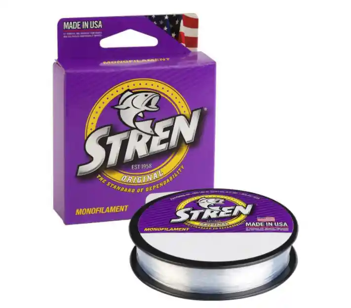 Stern Original Monofilament Fishing Line Clear/Blue 17LB. 100YD.