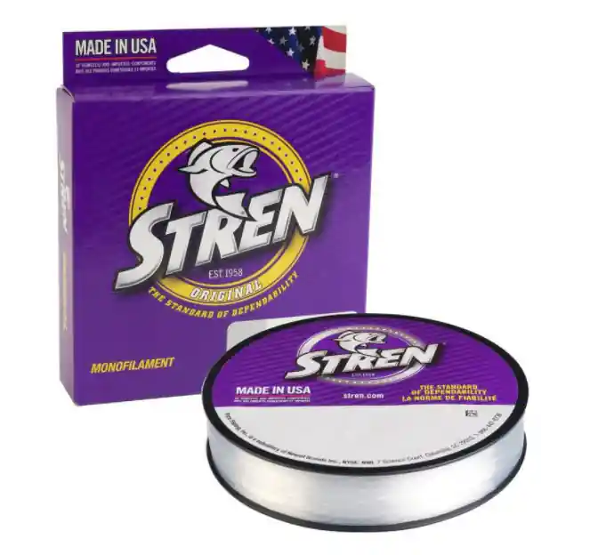 Stren Monofilament Fishing Line Clear/Blue 4LB. 330YD.
