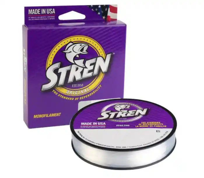 Stren Monofilament Fishing Line Clear/Blue 8LB. 330YD.