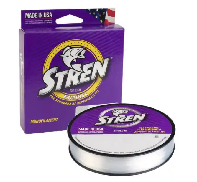 Stren Monofilament Fishing Line Clear/Blue 12LB. 300YD.