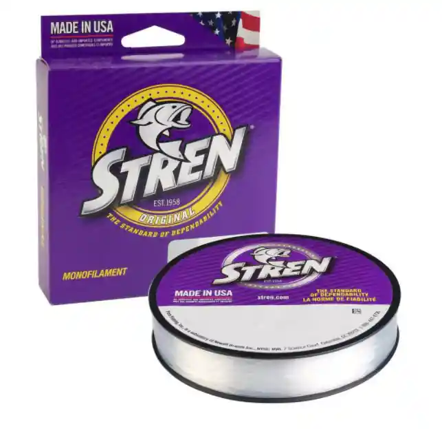 Stren Monofilament Fishing Line Clear/Blue 20LB. 270YD.