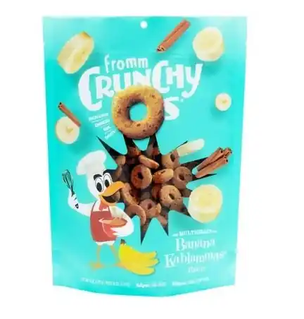 Fromm Crunchy O‘s Dog Treats Banana Kablammas (6 oz)