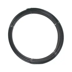CRESLINE 18101 Pipe, 1/2 in, Plastic, Black, 100 ft L