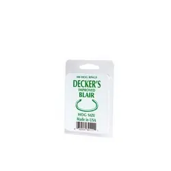Decker 6 TV1 Blair Hog Ring, 3 Ring, 12.5 ga Wire, Stainless Steel, Copper