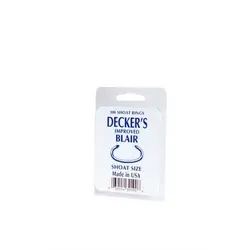 Decker 5 TV1 Blair Shoat Ring, 2 Ring, 12.5 ga Wire, Stainless Steel, Copper