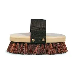 Decker 90 Grooming Brush, Palmyra Fiber Bristle, Plastic, Dark Brown/Palmyra