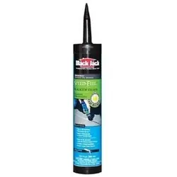 Black Jack 6439-9-66 Crack Filler, Fluid, Black, Mild, 10 fl-oz Tube