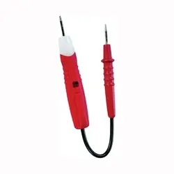 GB GET-3100 Circuit Tester, 80 to 250 VAC/VDC, Neondicator Display, Functions Voltage, Red