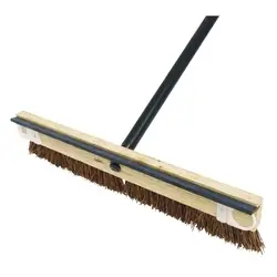 DQB 11918-2 Driveway Applicator, Hardwood Head, 18 in Brush, Palmyra Bristle