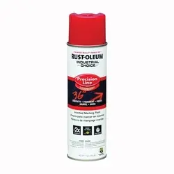 RUST-OLEUM INDUSTRIAL CHOICE 203029 Marking Paint, Semi-Gloss, Safety Red, 17 oz, Aerosol Can