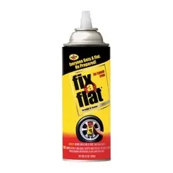 Fix-A-Flat S410-6 Tire Inflator/Sealant, 12 oz, Liquid, Ammonia