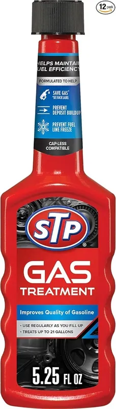 STP Gas Treatment, Fuel Intake System Cleaner Bottle 5.25 oz