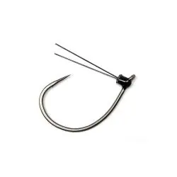 Gamakatsu G-FINESSE 367211 Weedless Wacky, NS Black