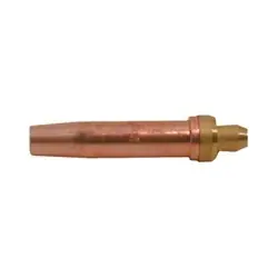 K-T INDUSTRIES 31-1272P Propane Cutting Tip, 2 Tip, Brass/Copper