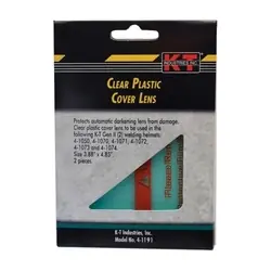 K-T INDUSTRIES Gen II 4-1191 Cover Lens, Plastic